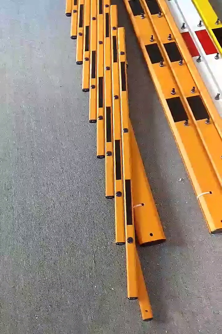 AC110V Electromechanical Parking Barrier Gate 6m Boom ISO For Airports