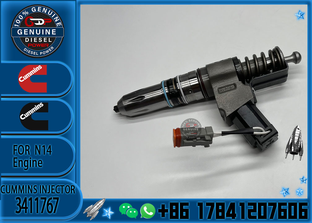 3411765 New High Quality Diesel N14 Common Rail Fuel Injector 3411766 3652541 3411767 3652542