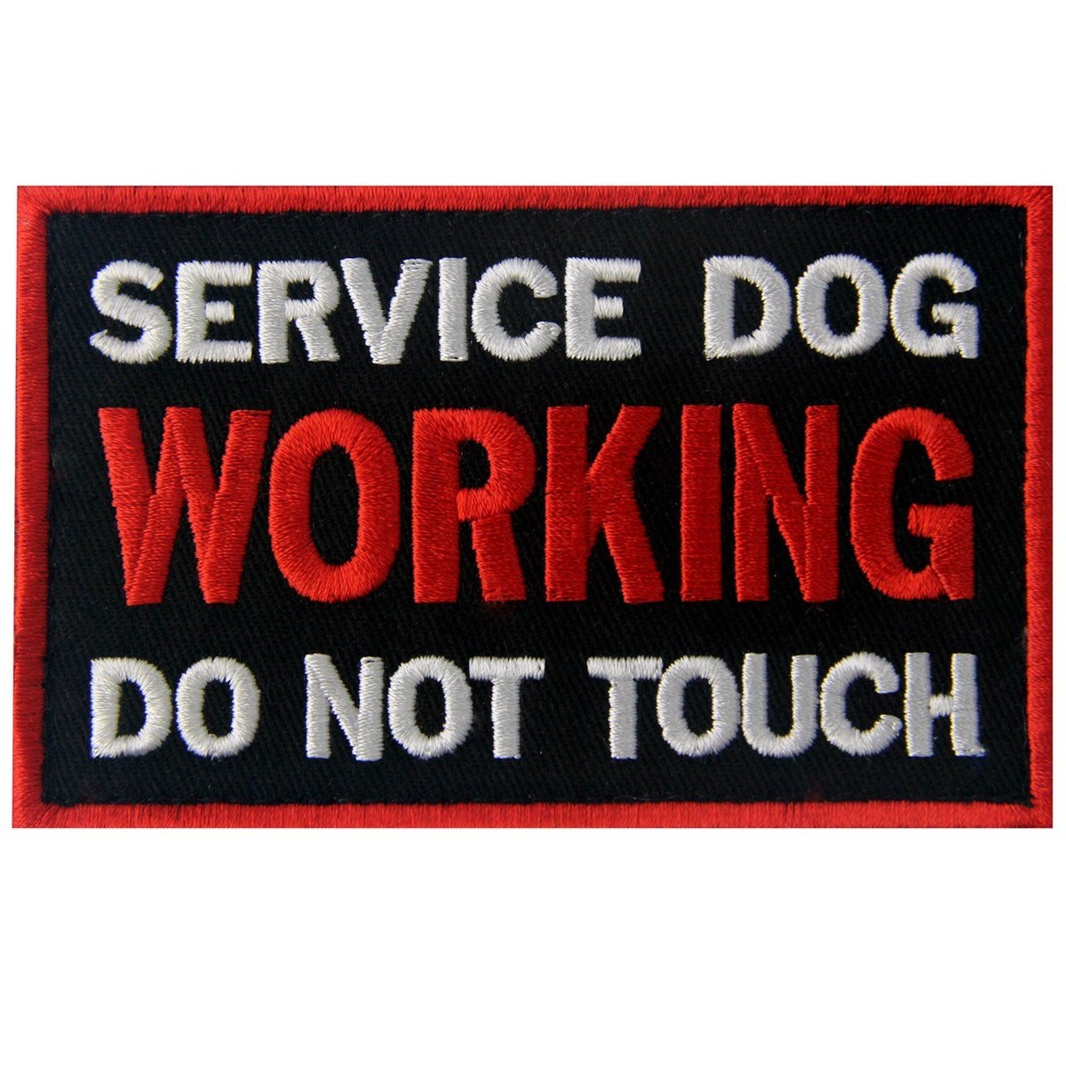 Customized Woven Embroidered Letter Patches Blank Garment Patches