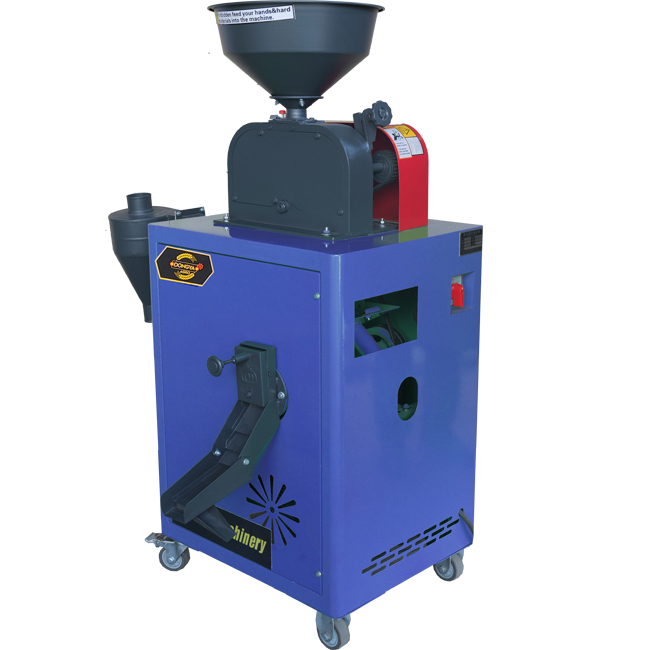Brown Rice Mill Machine for Home in India and Easy Operation 200kg/h Capacity No Blade Type Yifeng Patent Desig