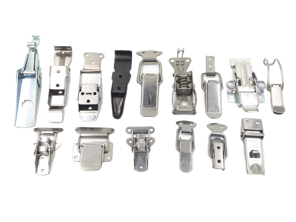 Stainless Steel 304 Toggle Latch Nickel Plated Zinc Finish Spring Loaded Box Clamp Lock Hardware Product