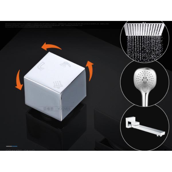 Brushed Gold Black Silver Embedded OEM Concealed Basin Mixer