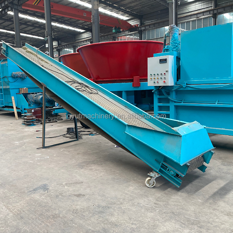 High Throughput Wood Sawdust Shavings Baler Press Bagging Machine for Horse Bedding
