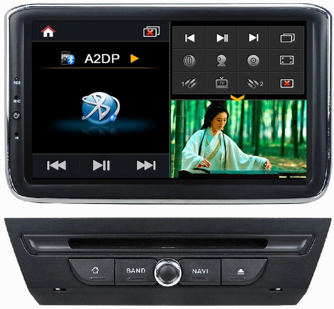 Ouchuangbo S100 Platform Car Navigation System for Mazda 3 2014 (Low class) DVD Radio Multimedia Player