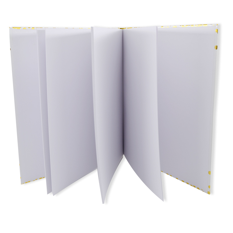 Hard Cover 160 Pages Professional Classy Student Watercolor Sketch Book with Custom Logo