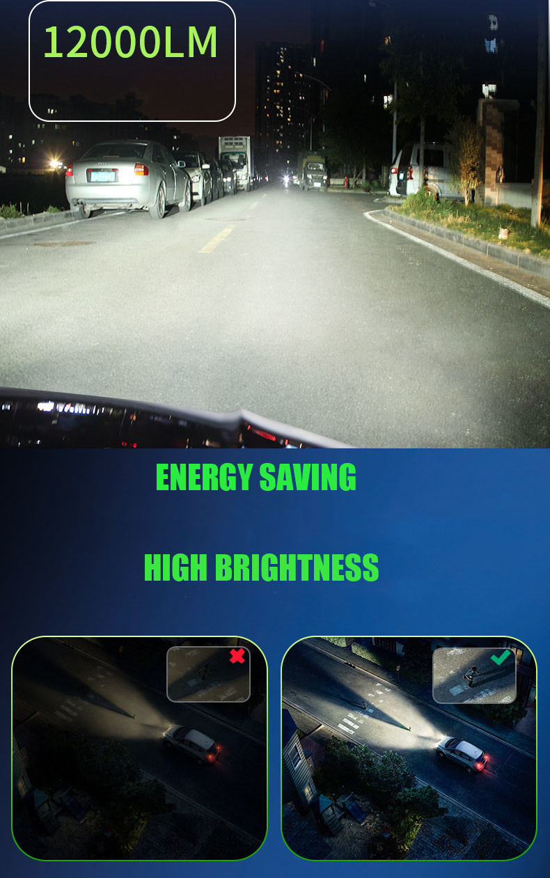 6000K Aluminum Led Car Light D3s 12000LM For Passat Touran Audi A6 S80