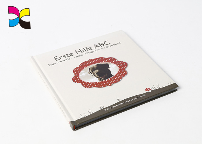 Eco - friendly Recyclable Paper Hardcover Cookbook Printing With Film Lamination