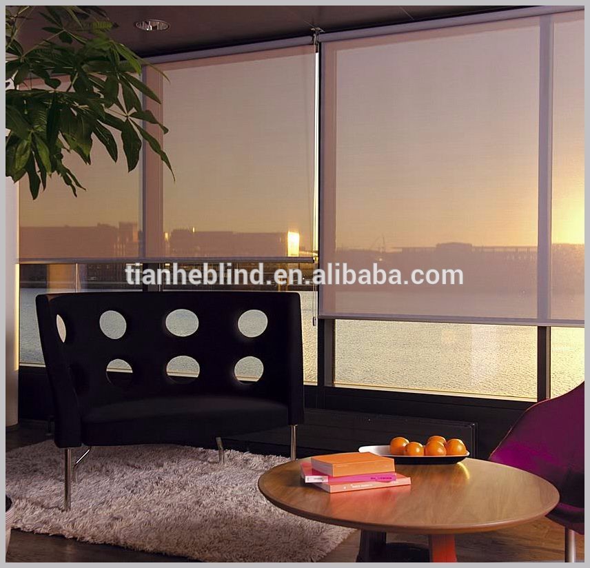 cheap price zebra blinds double layer roller shutter day night blinds