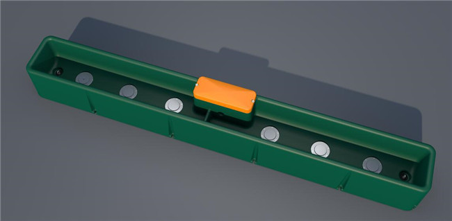 Frost Proof 560mm Width Plastic Cow Trough 4m Thermal Cattle Water Trough