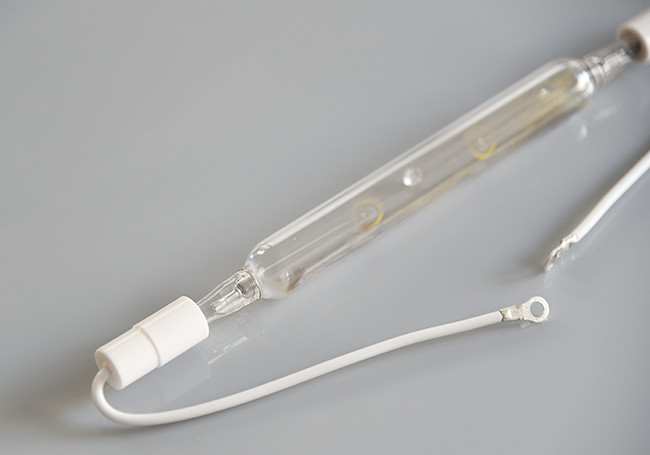 3KW 220V Exposure Gallium Uv Lamps Ceramic / Metal End Caps