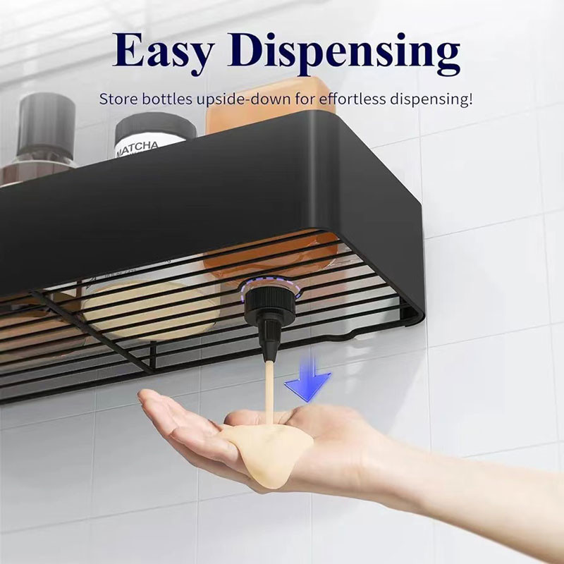 No Drilling Modern Reinforcement Design Traceless Adhesive Shower Caddy