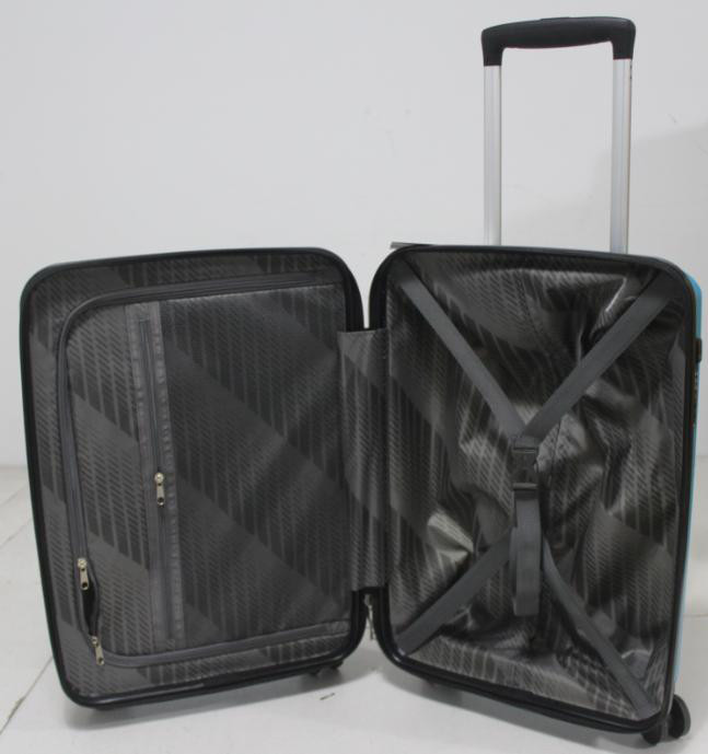 Anti Theft Zip ODM Silk Lining PP Trolley Luggage