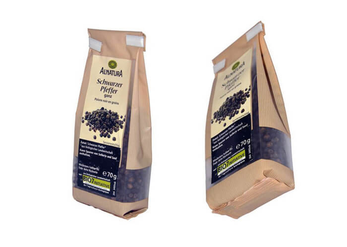 Custom Printing Plastic Stand Up Barrier Pouches For Coffee Packaging