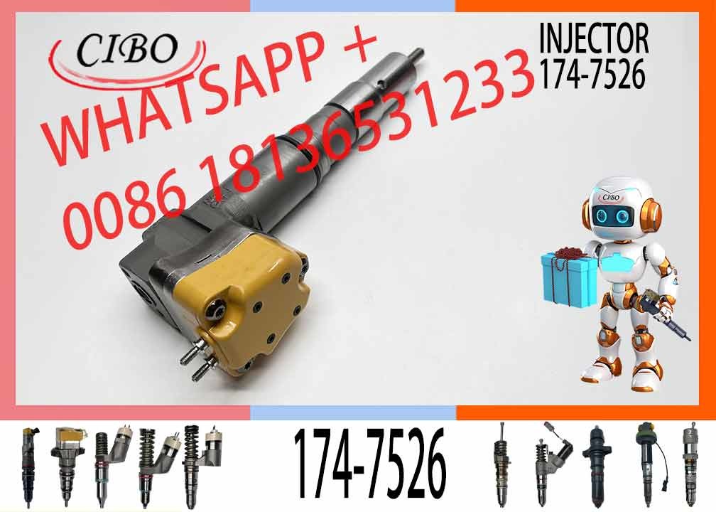 Diesel Fuel Injector 174-7526 10R-9239 0R-9350 162-9610 232-1183 111-7916 177-4753 For C+ Engine 3126 3126B 3126E