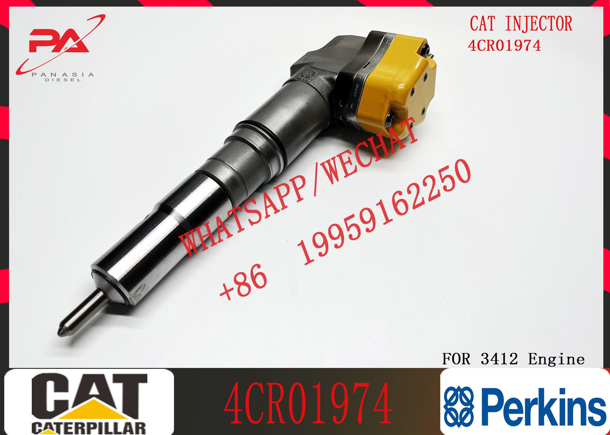 Common Rail Injector 4CR01974 Injector Nozzle 138-8756 155-1819 232-8756 111-7916 198-4752 20R-5392