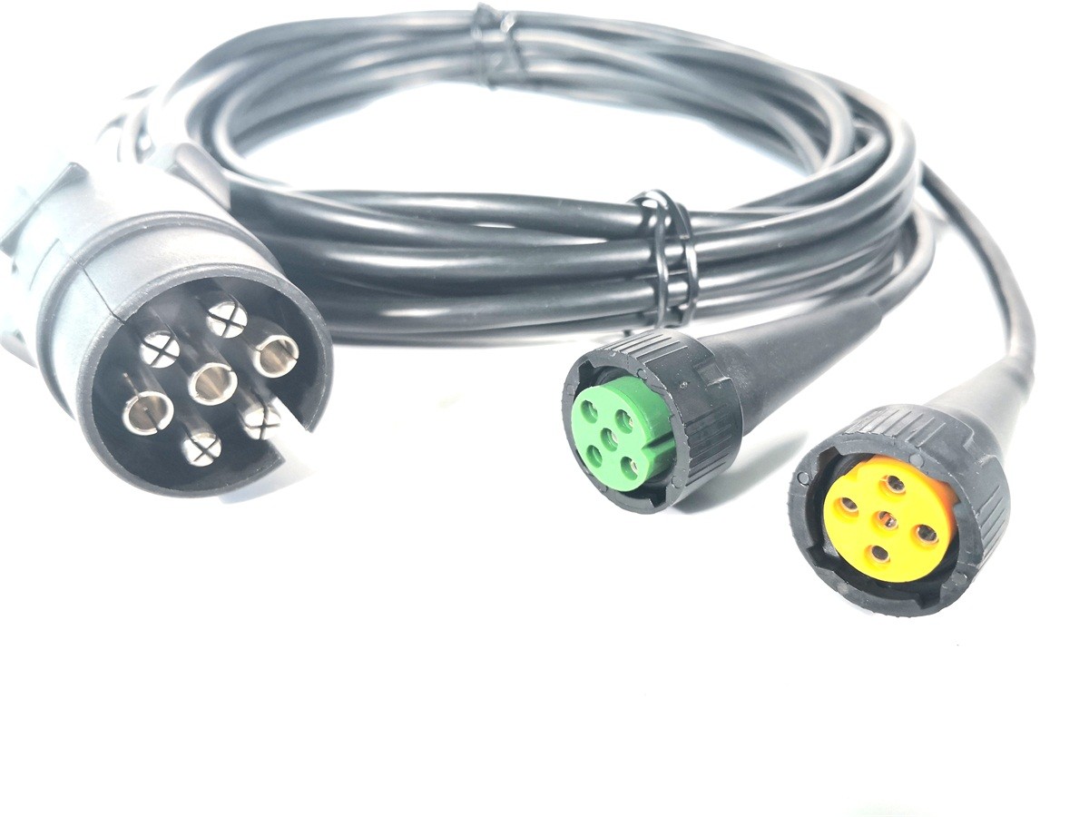 European Trailer Cable Multi Cores 7 Pin Trailer Lamp Cable Easy Operation