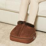 Brown Color Shiatsu Foot Warmer Massager Size 32 * 30 * 13cm High Safety