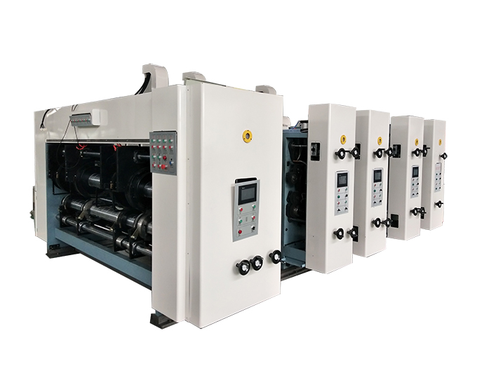 Pizza Box Flexo Printer Slotter Die Cutter Fully Automatic