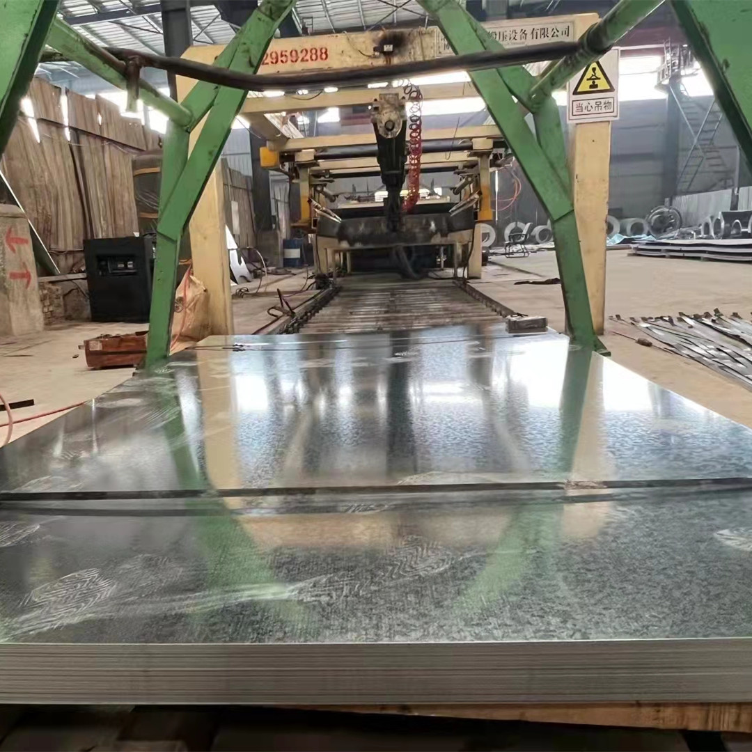 Cold Dipped Galvanized Sheets 100 Grams Per 1 Square Meter 6.0*1500*6000mm Standards St 37