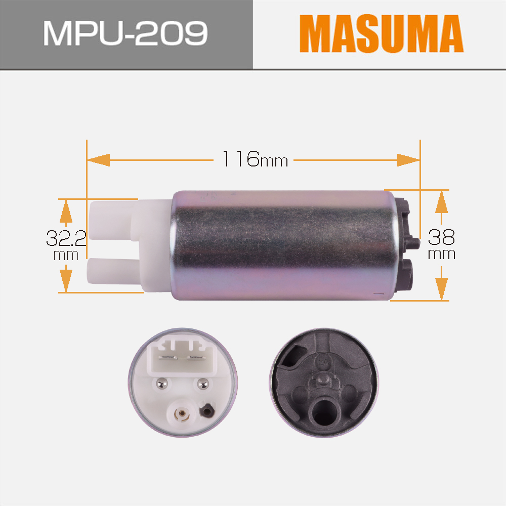 MPU-209 Fuel Pump Parts for INFINITI M35 17040-EH51A 17040-EH11A by Auto Engine Systems