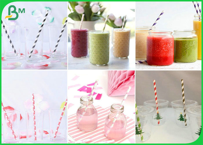 printed straw paper