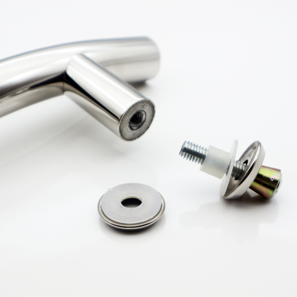 SUS304 Stainless Steel H Type Glass Door Handle Sample 1-3 Working Days Finish SSS/PSS