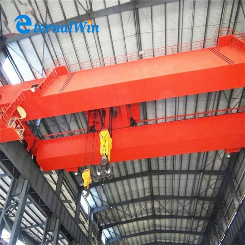 High Quality Suspension 10ton 16ton 20ton 32ton Double Girder Overhead Eot Crane Travelling Crane With Low Price