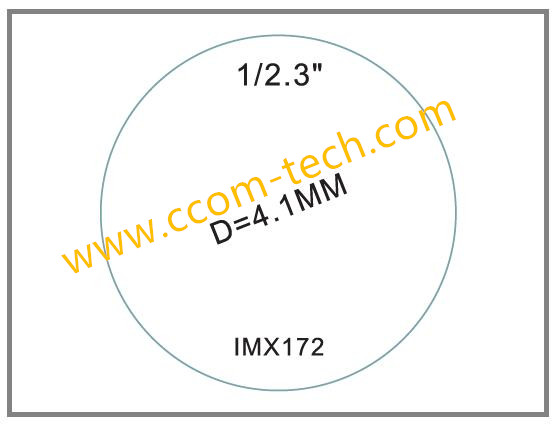 1/2.3" 1.57mm 10Megapixel M12x0.5 mount 180degree IR Fisheye Lens for IMX172/MT9J003/MT9P006/AR0330