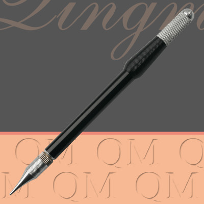 Black Microshading Handpiece Microblading Tattoo Pen / Eyebrow Embroidery Tools