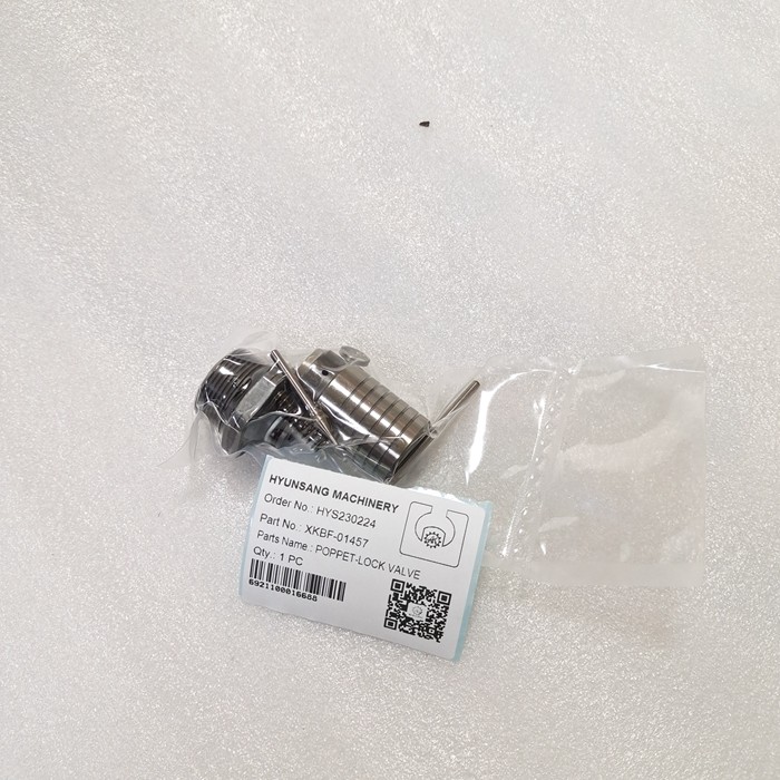 Excavator Parts Poppet Lock Valve XKBF-01457 XKBF-01555 For R210LC7A R210LC9