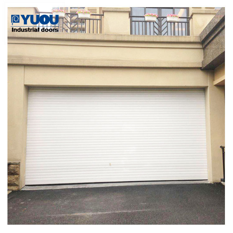Remote Control Aluminium Roller Shutter Doors Customized Electric 220V Big Size 2mm Slat