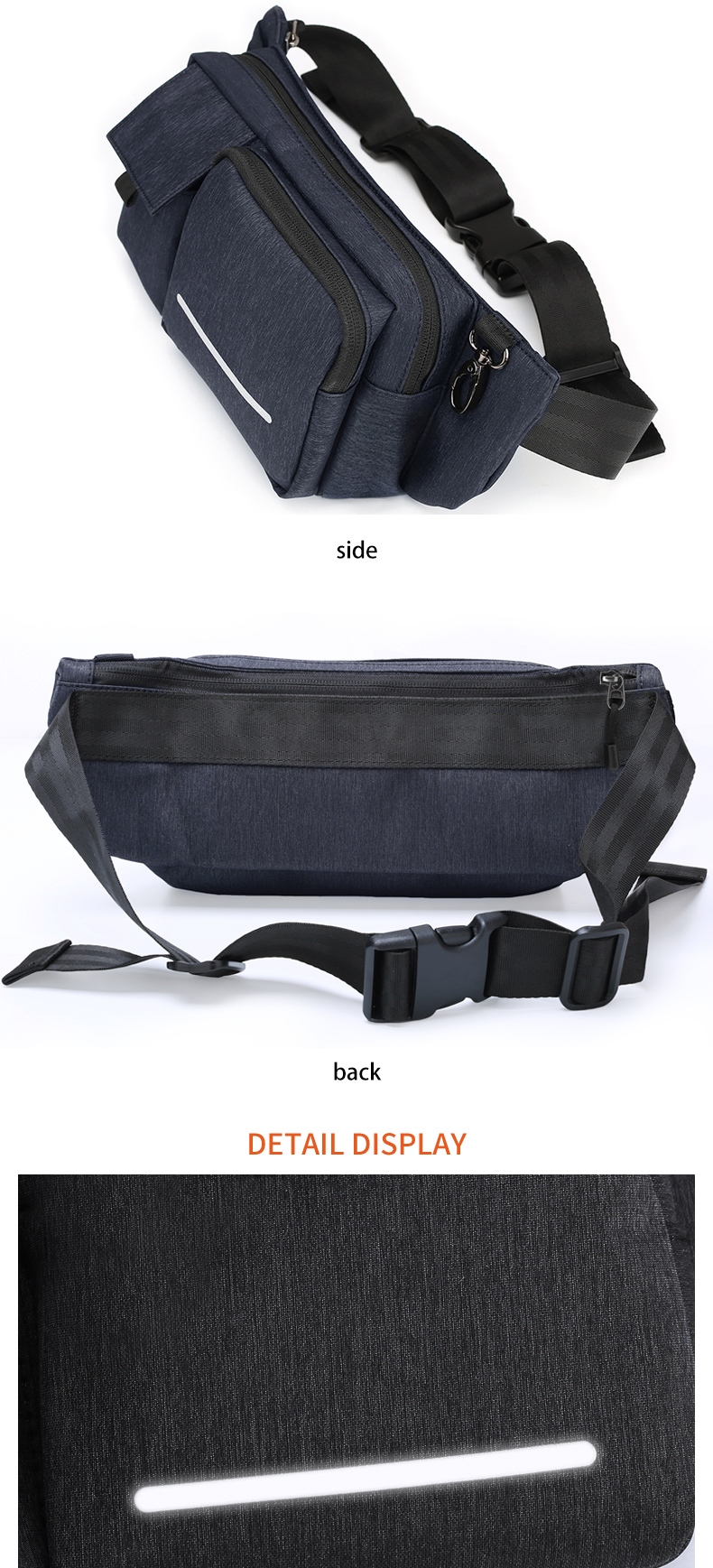 First Grade Waist Dry Bag Mens Belt Bags Custom Printing High Durability