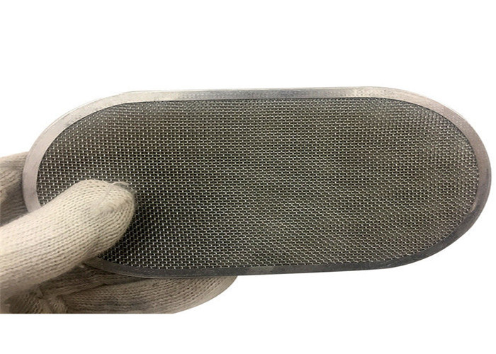 Corrosion Resistant Stainless Steel Extruder Screen Mesh For Plastic Recycling
