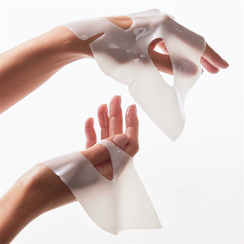 Collagen Hydrating Mask a Facial Hydrogel Mask Containing Low Molecular Weight Collagen for Firming and Moisturizing Effects