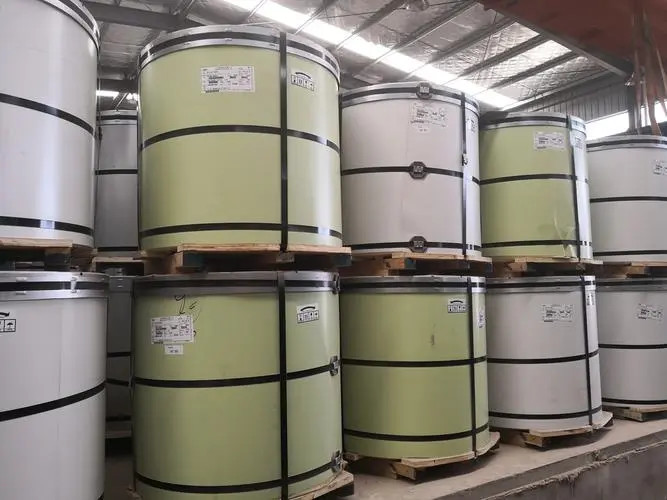 Red Color Z225 0.75*1220 PPGI Pre Paint Steel Coils HDP S320GD European Standard EN10169