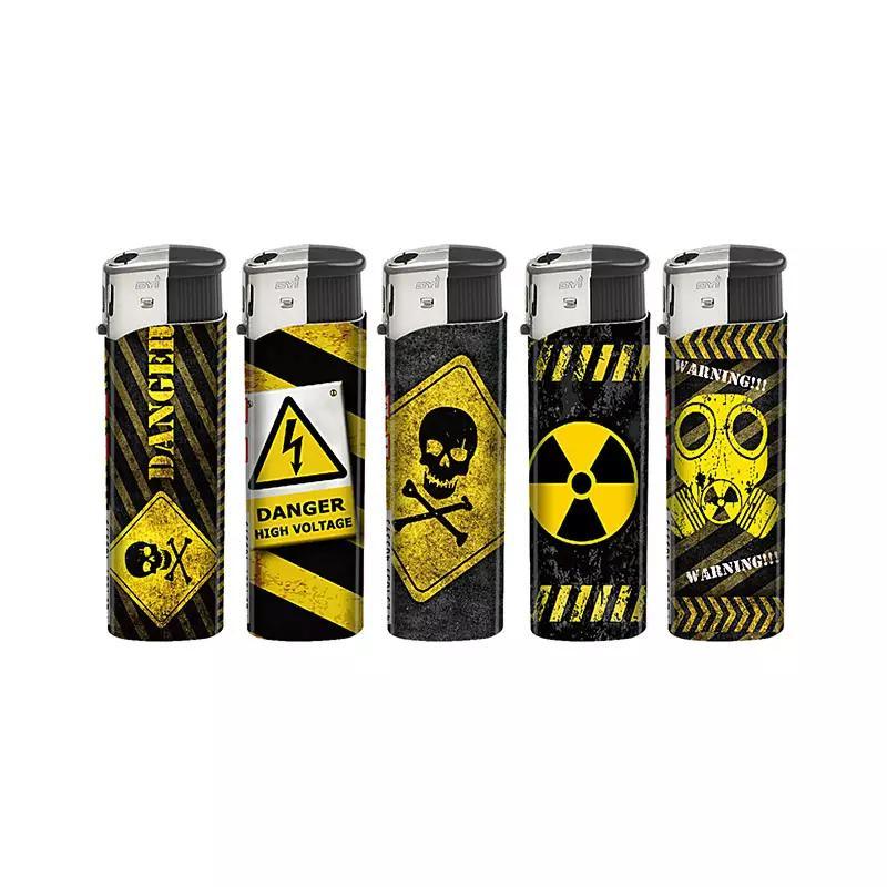 Dongyi Factory Wholesale Gas Lighter Customs Logo Electric Candle Lighter Rechargeable Briquet