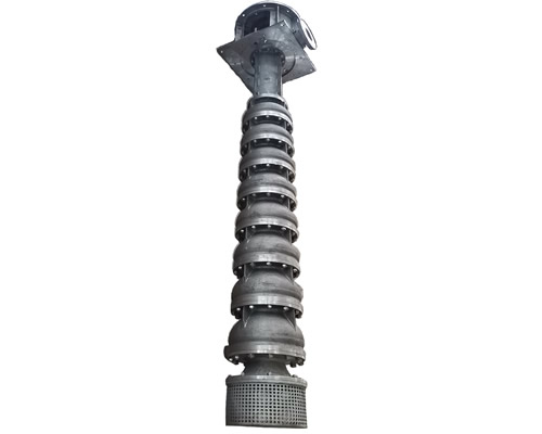Duplex stainless steel seawater long shaft pump