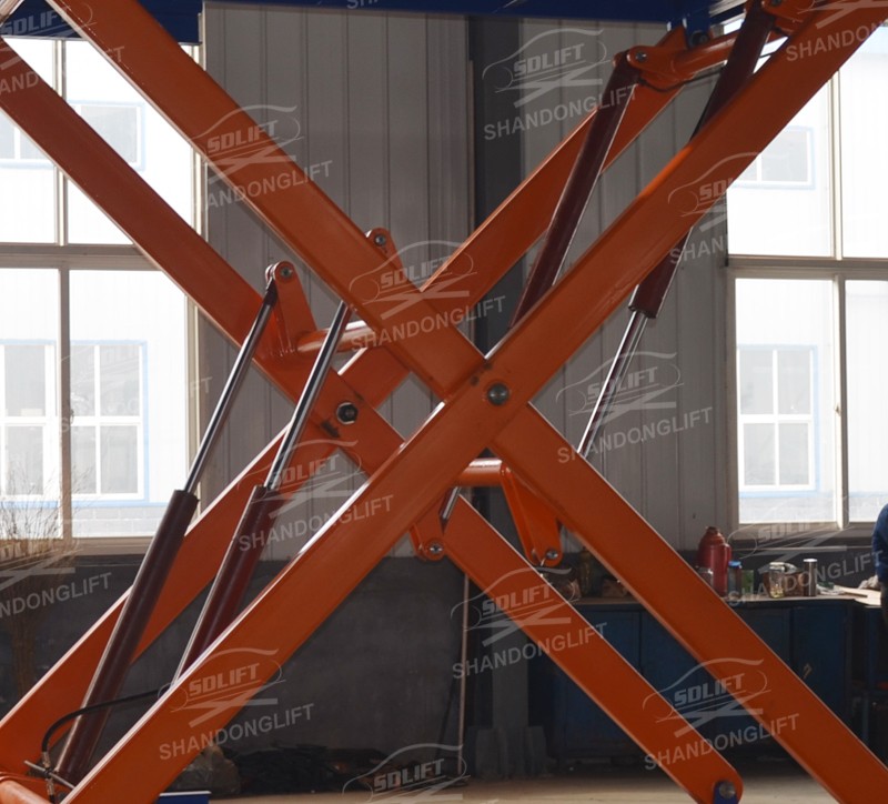 Auto Electric Hydraulic Scissor Car Lift Rupture Valve CE Approved