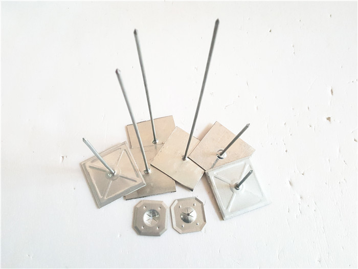 2.7mmx160mm Custom Self Adhesive Insulation Pins With Metal Self Locking Washer