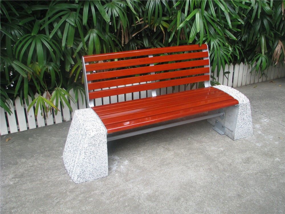 Modern Solid Wood Outdoor Bench Solid Timber Bench 1400mm 1800mm Long