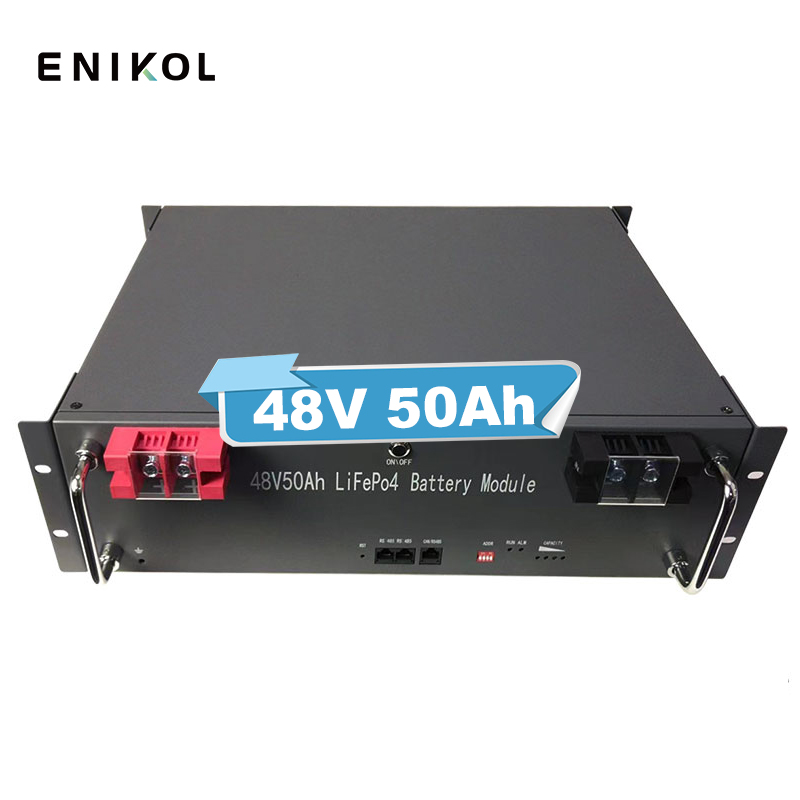 Rechargeable 48V Solar Battery 50ah Built In Smart BMS Lithium Lifepo4 Battery