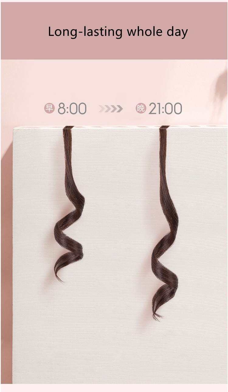 25W Ceramic Coated Auto Rotating Electric Hair Curler 30 Min