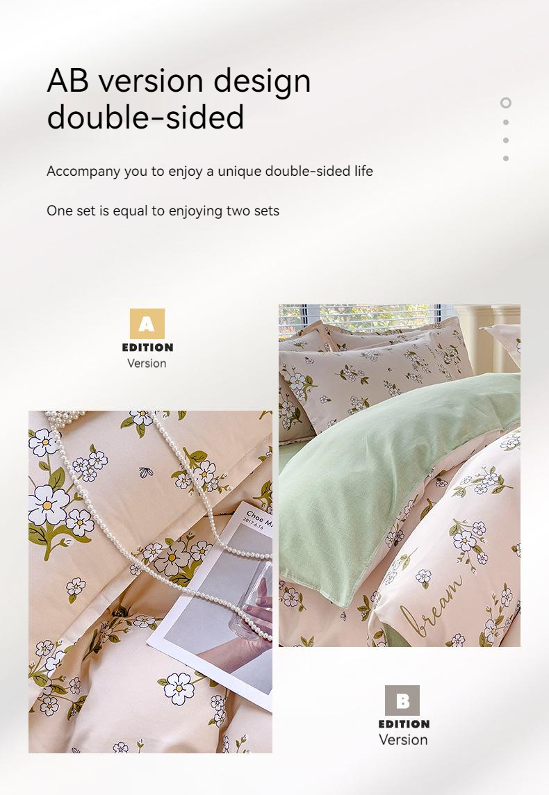 8PCS Printed Microfiber Bedding Sets with Matching Curtains in Customized Colors
