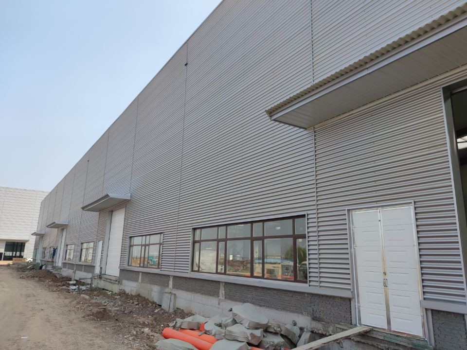 High Strength Frame Tekla Modeling Prefabsteel Structure Factory Building