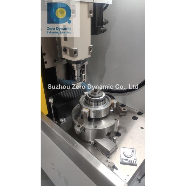 Automotive Output Gear Automatic Balancing Machine Vertical Single Plane Flange Pulley Drilling Correction Balancer