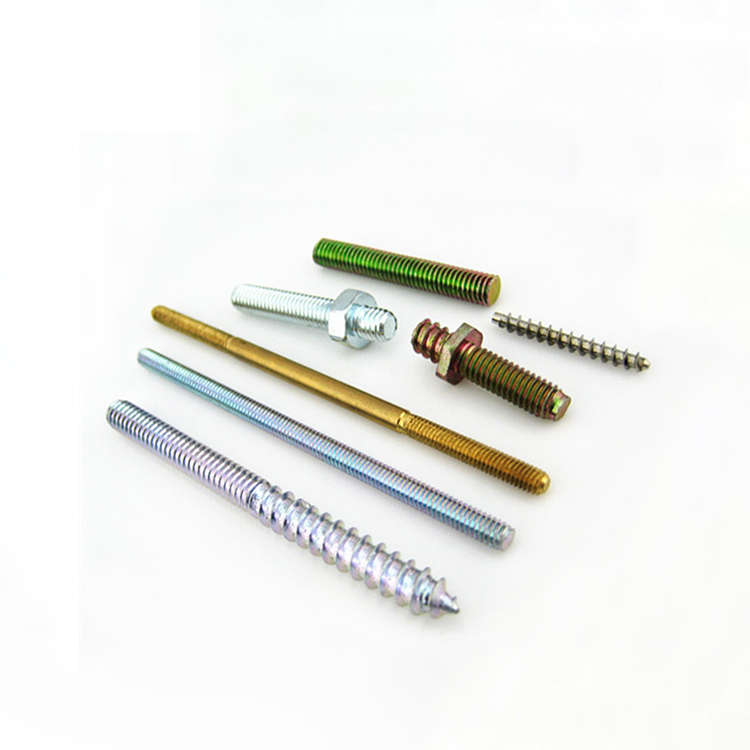 SUS304 Double Head Screw M8 Metric Machine Screw With IATF16949 Certificate