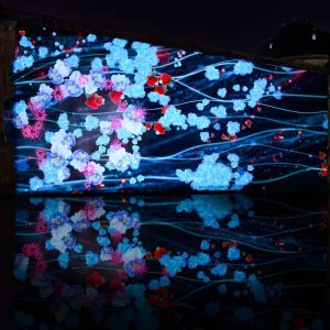 House Interactive Projection Mapping Show Projector Interactive Wall