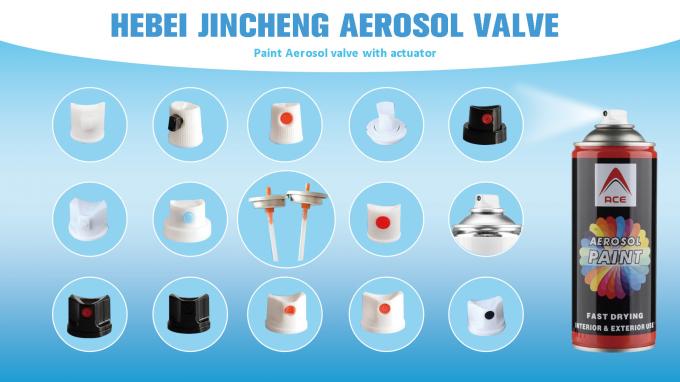 Complete Gloss One Inch Spray Paint Valves For Metal Tin Free 1