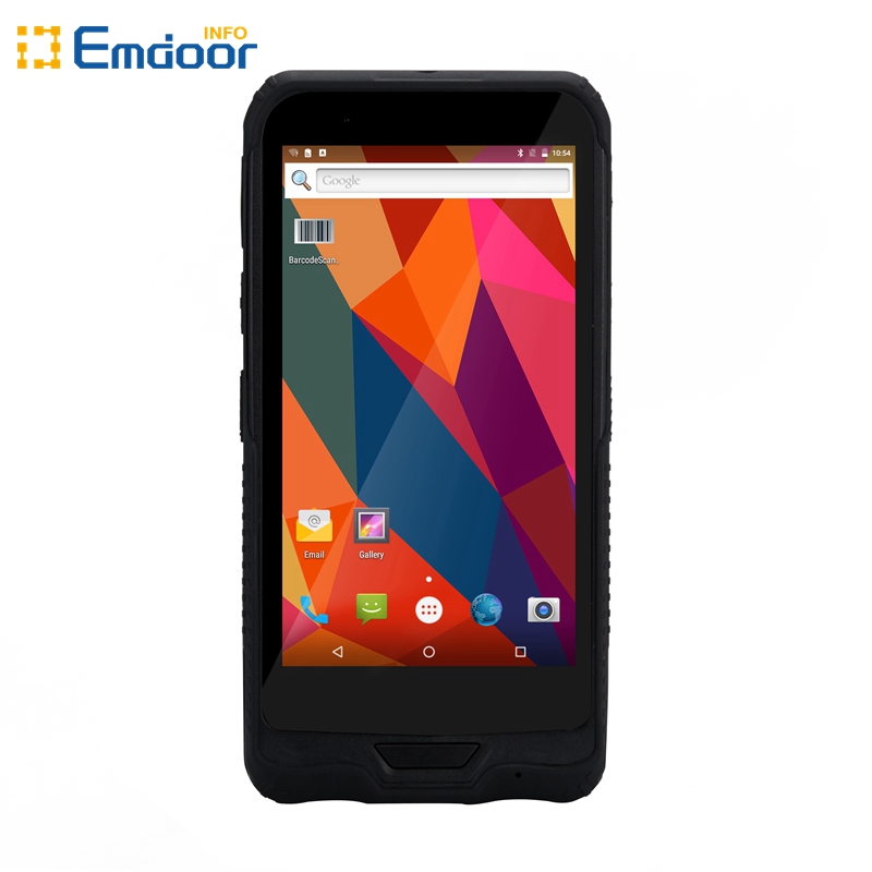 2020 6 inch Android 5.1 Rugged Handheld Terminal with 2D Barcode Scanner