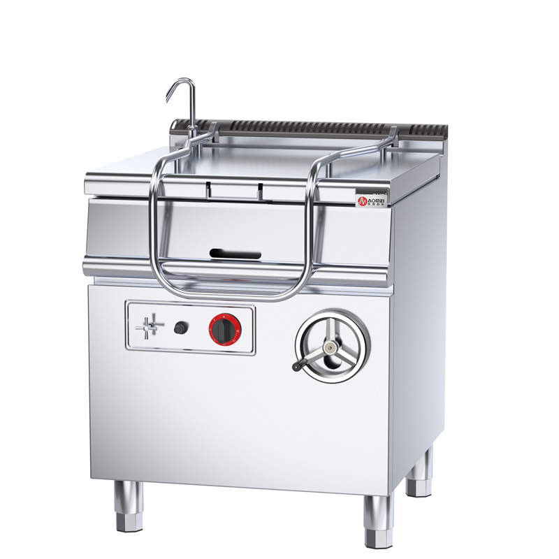 180 KG Stainless Steel Commercial Electric Tilting Braising Pan for Versatile Cooking